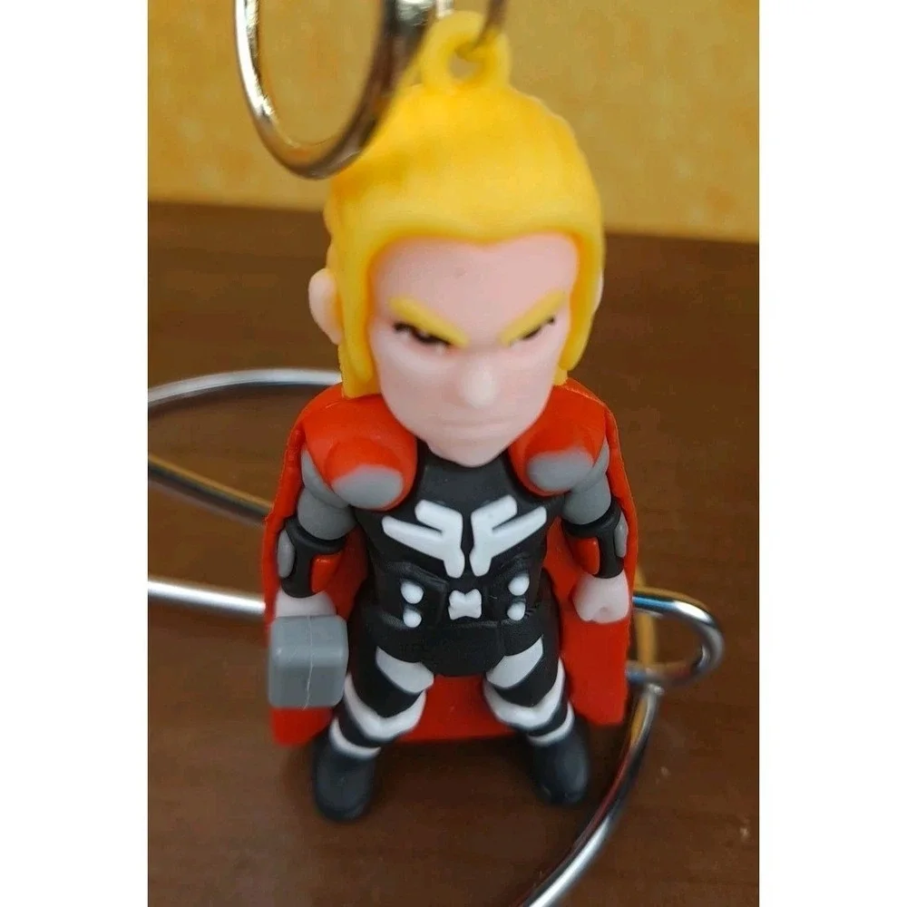 Avengers Marvel Thor 3D PVC Keychain‎ Backpack Clip New 8